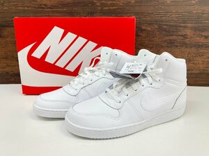 未使用/展示品☆NIKE/ナイキ EBERNON MID エバノン AQ1773 100 cm29/UK10/BR43/EUR45 ホワイト 白 メンズスニーカー 靴