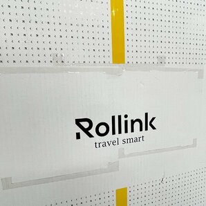 未使用/展示品☆Rollink/ローリンク FLEXフォーダブルスーツケース 40L W40×D20×H55cm ウォームグレー 折り畳み 世界最薄 旅行 出張の画像8