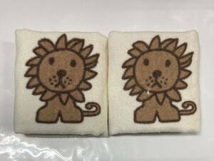  unused! Dick bruna lion woshu towel 2 pieces set approximately 35×36cm! towel hand towel 