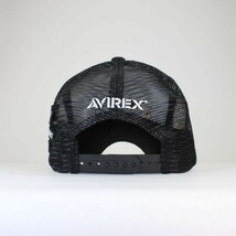 アヴィレックス AVIREX SPACE PROJECT メッシュキャップ ブラック 帽子 メンズ レディース 新作 春夏 トレンド_画像3