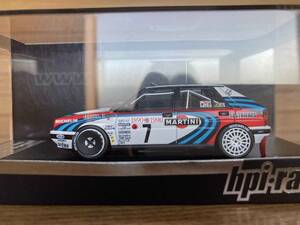 hpi-racing 1/43 Lancia Delta HF Integrale 16v 1990 Monte Carlo #7　ランチア デルタ