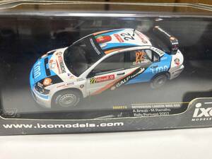 ixo 1/43 三菱 ランサー WRC ラリーポルトガル 2007 No.22 MITSUBISHI LANCER WRC