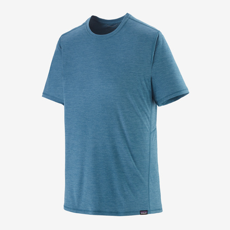 新品未使用 パタゴニア キャプリーンクールライトウェイトシャツ ウェイビーブルー 水色 Sサイズ 速乾Tシャツ 半袖 Patagonia アウトドア