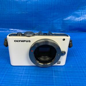 NO.01128.520.. OLYMPUS オリンパス ミラーレス一眼 カメラ PEN Lite E-PL3 動作未確認 現状ジャンク品 