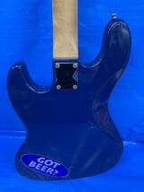 NO.0166.170..Squier スクワイヤー Fender Jazz Bass エレキベース 動作未確認。現状ジャンク品 _画像4