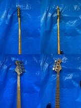 NO.0166.170..Squier スクワイヤー Fender Jazz Bass エレキベース 動作未確認。現状ジャンク品 _画像5