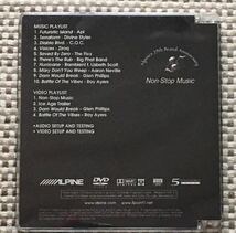 ALPINE マルチチャンネル リファレンス ディスク Non-Stop Music MULTI-CHANNEL REFERENCE DISC_画像2