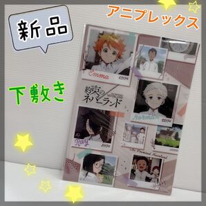 新品未開封★日本製 約束のネバーランド 下敷き アニプレックス したじき