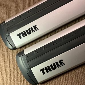 THULE アウディ A4 アバント8K.8W系 キャリアベースセット (フット753+ウイングバーEVO 7112+キット4007 ) AUDI A4 Avant ルーフレール付車の画像7