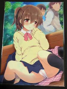 * clear file *komike beautiful young lady ( wistaria cape ...) C92/French letter melon books privilege /S74