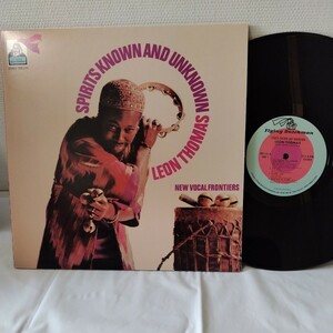 (LP)Leon Thomas/New Vocal Frontiers[Flying Dutchman]レコード,The Creator Has A Master Plan収録,re-issue,クラブ・ジャズ