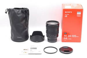 【ランクＡ】 ソニー SONY FE 24-105mm F4 G OSS SEL24105G 元箱付き（#465）