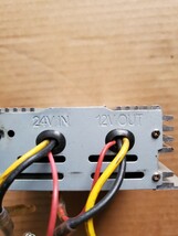 DCDC 24V 12V 15A コンバーター デコデコ 変換器 トラック ダンプ_画像2