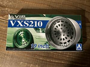 08 【1/24】アオシマ VIP VXS210 19インチ タイヤ&ホイール 未使用品 プラモデル
