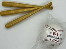 ◆未使用◆　第61回　甲子園　選抜高校野球大会記念ボール◆_画像1