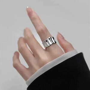 [R10] Серебряное 925 Геометрическое кольцо арка кольцо кольцо серебристого кольца.