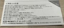 ヴィア・ホールディングス 株主優待券12500円分 2024年6月30日_画像2