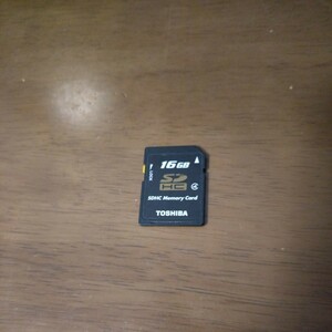 SDHCカード　16GB　東芝　１円スタート
