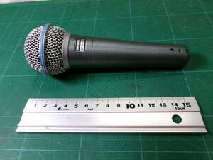 ■SM　BETA58A　SHURE　シュアー　ボーカルマイク　中古　音出し確認　ベータゴッパ　β58