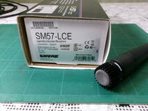 ■SM57-01　　SHURE ( シュア ) / SM57　おすすめ定番楽器用ダイナミックマイク　中古　音出し確認　_画像8