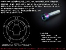 出品はカワサキ5穴用のレインボーです。