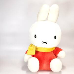 miffy ぬいぐるみ 約50㎝ マフラー オレンジ服 大 お座り ミッフィー セキグチ Dick Bruna