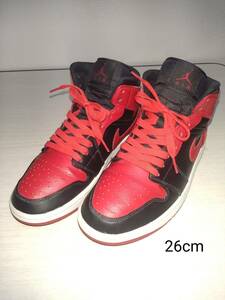 Nike AirJordan 1 ナイキエアジョーダン１ AJ1 554724-074 26cm 中古