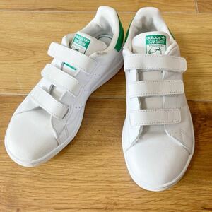 【正規品】STAN SMITH スタンスミスM20607●adidas アディダス●ベルクロ●ホワイト 白 緑●靴 スニーカー●JP 20.5cm●キッズ男の子女の子