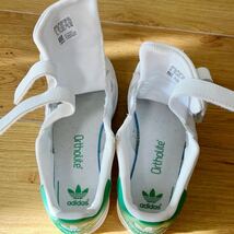 【正規品】STAN SMITH スタンスミスM20607●adidas アディダス●ベルクロ●ホワイト 白 緑●靴 スニーカー●JP 20.5cm●キッズ男の子女の子_画像8