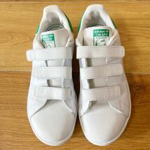 【正規品】STAN SMITH スタンスミスM20607●adidas アディダス●ベルクロ●ホワイト 白 緑●靴 スニーカー●JP 20.5cm●キッズ男の子女の子_画像2