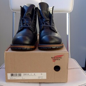 【8D／26cm】レッドウィング ベックマン 9014 ブラック フェザーストーン BECKMAN BOOTS