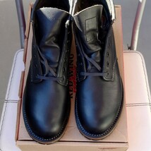 【8D／26cm】レッドウィング ベックマン 9014 ブラック フェザーストーン BECKMAN BOOTS_画像2