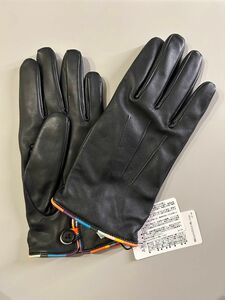 ARTIST STRIPE TRIM LEATHER GLOVE アーティストストライプトリムレザーグローブ