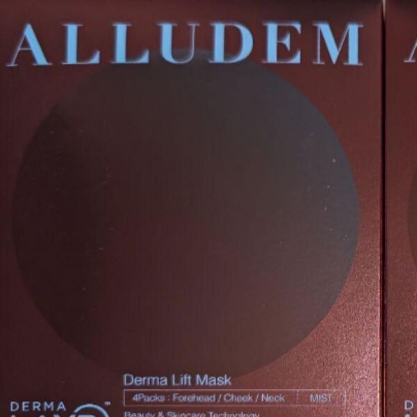 ALLUDEM アリュデム ダーマリフトマスク 4包入り MEDULLA