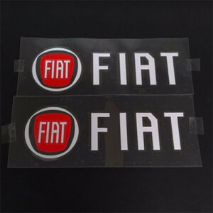 FIAT フィアット　ステッカーデカール　２枚セット