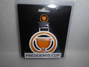 PRESIDENTS CUP　プレジデンツカップ　メタル　バッグタグ　1個　ゴルフ