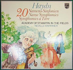 10LP★ボックス★中古LP「HAYDN:20 NAME SYMPHONIES / ハイドン：ネイム・シンフォニー」NEVILLE MARRINER / ネヴィル・マリナー指揮