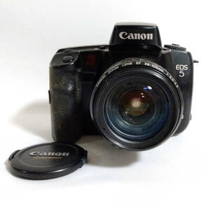 CANON EOS 5 デジタル一眼レフカメラ ボディ レンズ ZOOM LENS EF 28-105mm 1:3.5-4.5