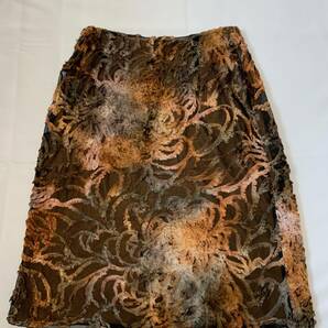 Vivienne tam ヴィヴィアンタム メッシュ スカート フロッキー アーカイブ archive mesh skirtの画像8