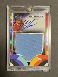 2023 Topps WBC MEXICO メキシコ代表 JOEY MENESES ジョーイ メネセス 直筆サインカード Autograph Card MLB 10枚限定 10シリ