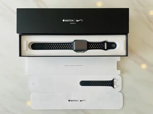 Apple Watch Nike+ Series 3 GPSモデル 42mm アブラックNikeスポーツバンド