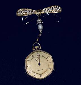 懐中時計 BREIL Westminster ビンテージ ヴィンテージ pocket watch ウェストミンスター ブローチ アンティーク レトロ 腕時計 