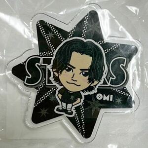 三代目J SOUL BROTHERS LIVE TOUR2023STARS〜Land of Promise 〜ツアーTシャツver._アクリルバッジ（プチキャラ）OMI 登坂広臣新品・未開封