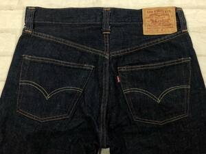 ■00s LVC LEVIS VINTAGE CLOTHING 濃紺 47501-0117 バレンシア工場 USA製 501XX デニムパンツ ビンテージ 90s 復刻 実寸W29～W30●240128