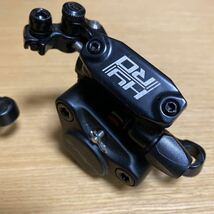 美品　使用少　TRP hy/rdワイヤー引き　油圧ディスクブレーキ　キャリパー　セット　マウンテンバイク　MTB ポストマウント_画像4