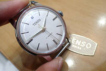 激レア/タグ付き未使用 デッドストック ◆ TENSO/テンソ スイス製 手巻きメンズ腕時計_画像1