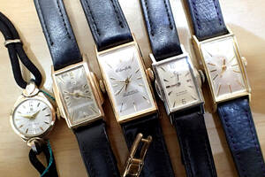 タグ付き未使用 デッドストック ◆ セイコー/タカノ/シチズン ◆ 手巻き レディース腕時計 まとめて5本セット
