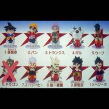 ドラゴンボールGTキャラプッチ　超サイヤ人4編　9体＋α バンダイ　2007年　食玩　未開封　フィギュア_画像2