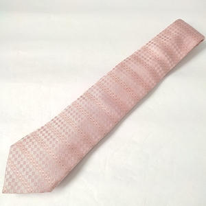 LOUIS VUITTON Louis Vuitton silk necktie total pattern monogram pink series a27