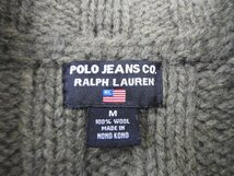 Polo Jeans Co. Ralph Lauren　厚手ニットカーディガン　Mサイズ_画像3